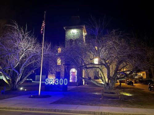 300th Sign Lighting