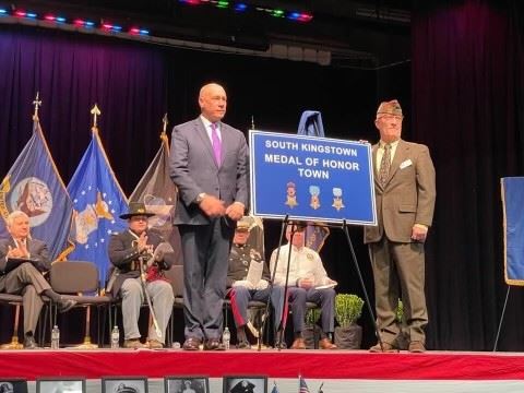 Medal of Honor Ceremony Picture