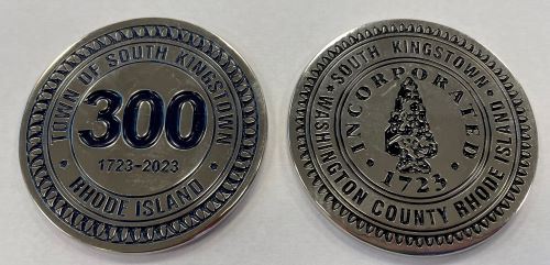 300th Coin Photo