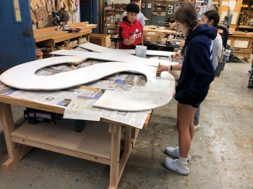 SK300 High School Sign