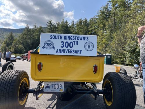 Truck with 300 Sign