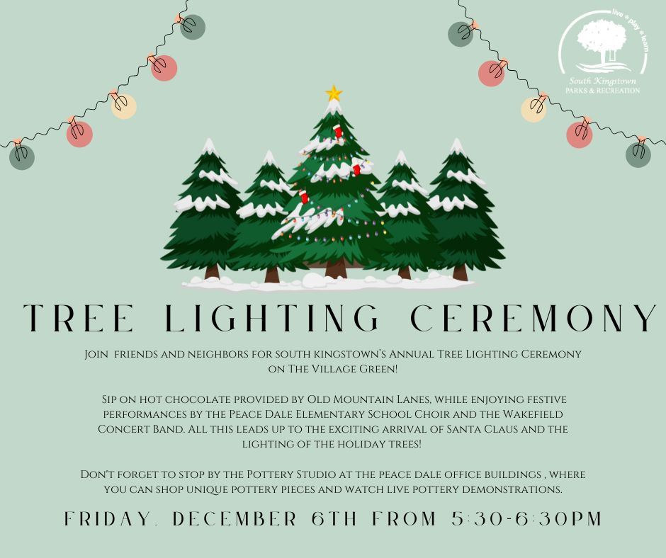 Tree Lighting Ceremony Post