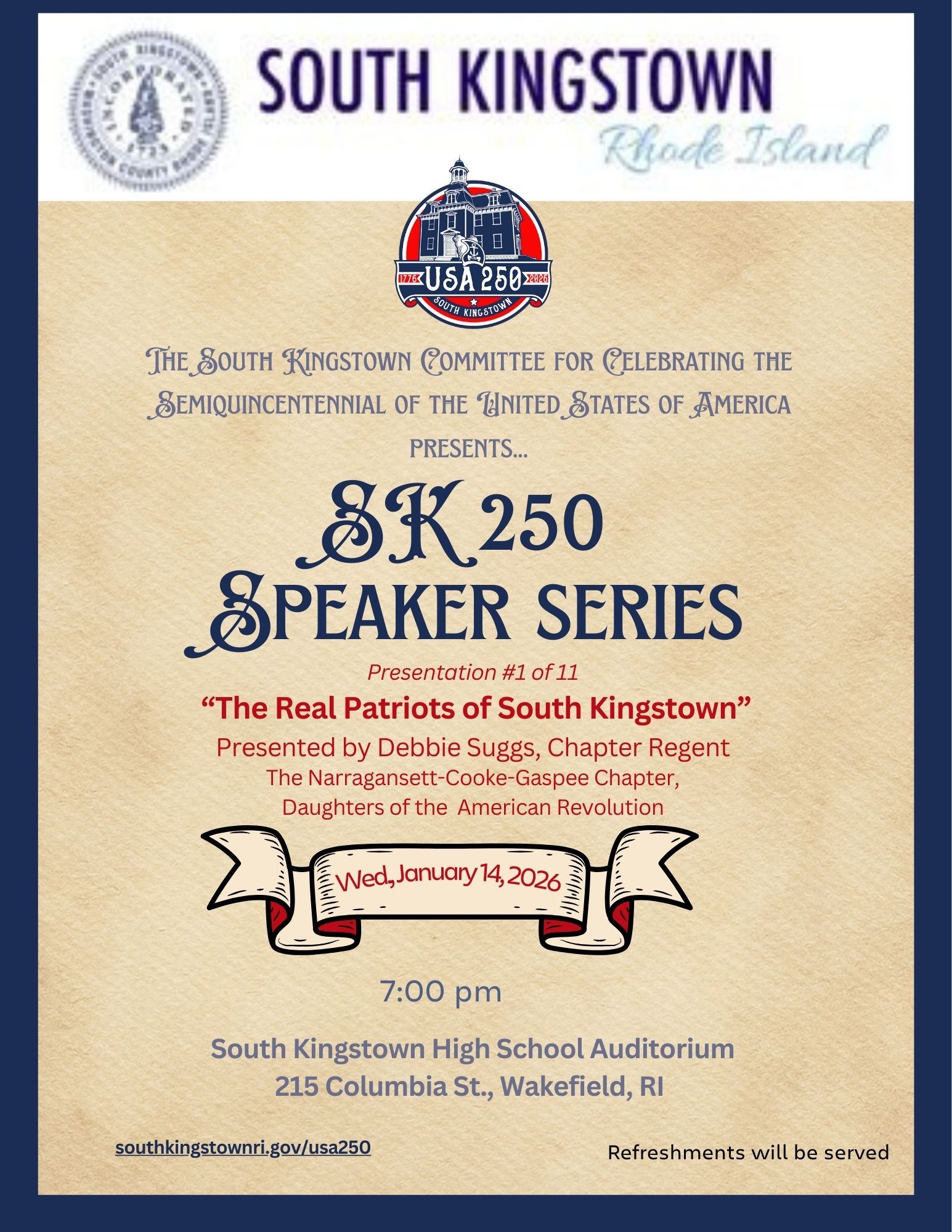 Speaker series flyer - rev1