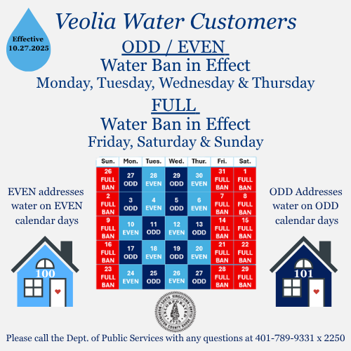 10.27.2025 WATER BAN UPDATE