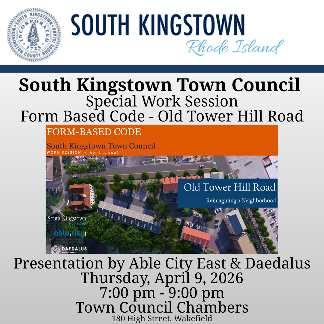 Form Based Code Old Tower Hill Road